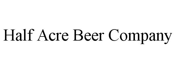  HALF ACRE BEER COMPANY