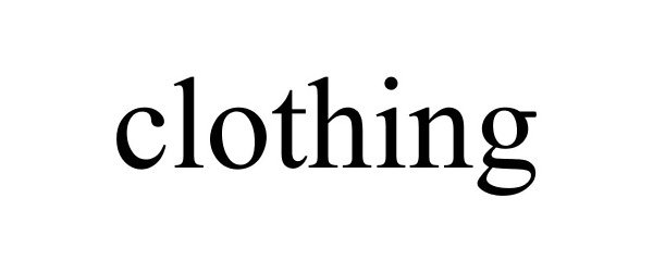 Trademark Logo CLOTHING