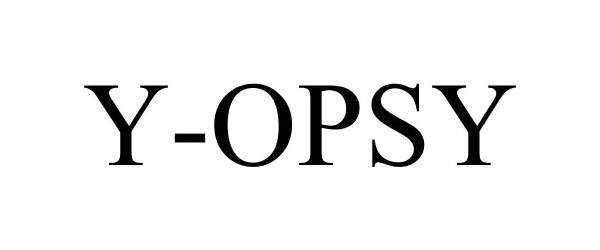 Trademark Logo Y-OPSY