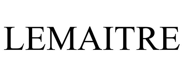 LEMAITRE - LeMaitre Vascular, Inc. Trademark Registration