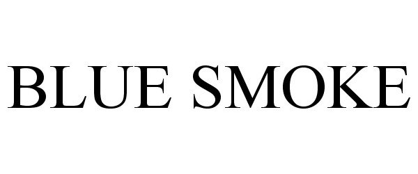 Trademark Logo BLUE SMOKE