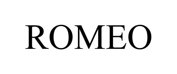 Trademark Logo ROMEO