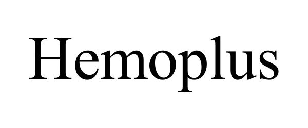 Trademark Logo HEMOPLUS