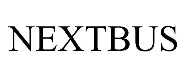 Trademark Logo NEXTBUS