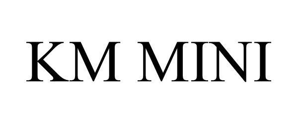 Trademark Logo KM MINI