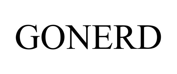 Trademark Logo GONERD