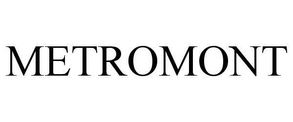 Trademark Logo METROMONT