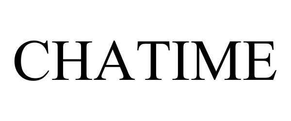 Trademark Logo CHATIME