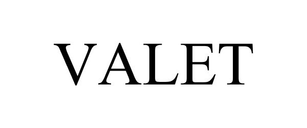 Trademark Logo VALET