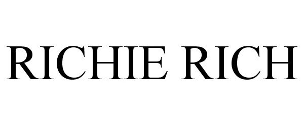 Trademark Logo RICHIE RICH