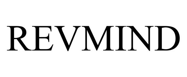 Trademark Logo REVMIND