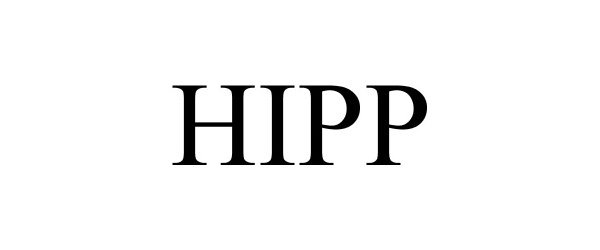 Trademark Logo HIPP