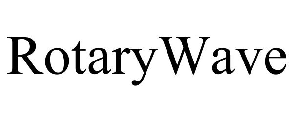 Trademark Logo ROTARYWAVE