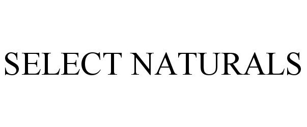 Trademark Logo SELECT NATURALS