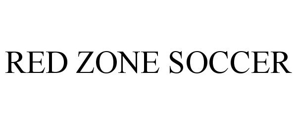 RED ZONE SOCCER