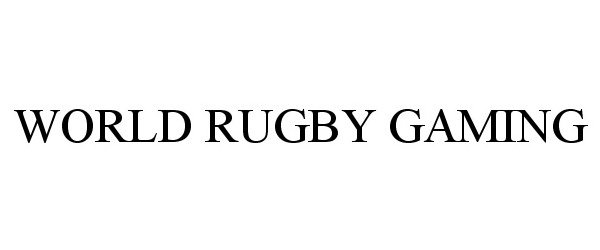  WORLD RUGBY GAMING