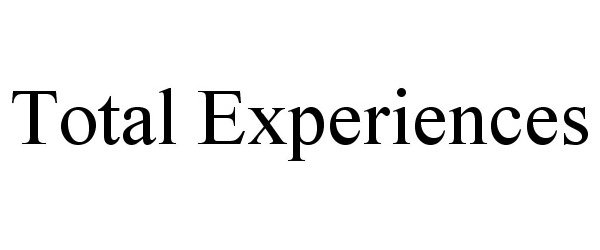 TOTAL EXPERIENCES