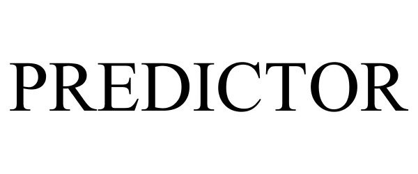 Trademark Logo PREDICTOR