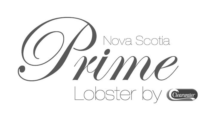 Trademark Logo NOVA SCOTIA PRIME LOBSTER BY CLEARWATER