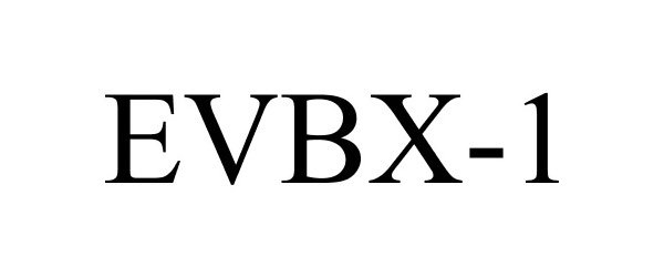 Trademark Logo EVBX-1