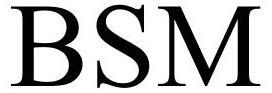 Trademark Logo BSM