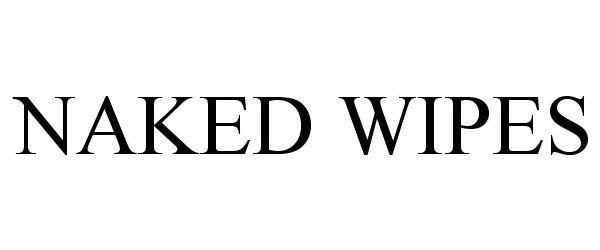 Trademark Logo NAKED WIPES