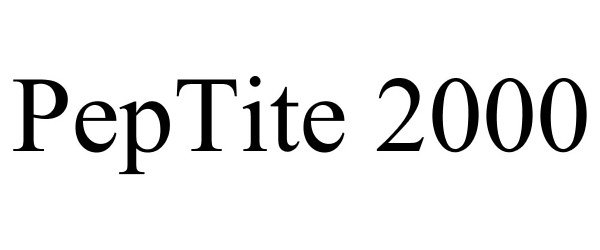 Trademark Logo PEPTITE 2000