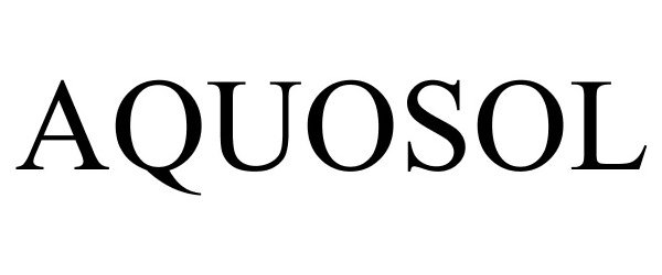  AQUOSOL