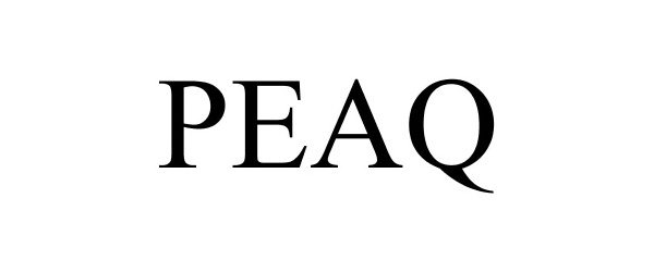 Trademark Logo PEAQ