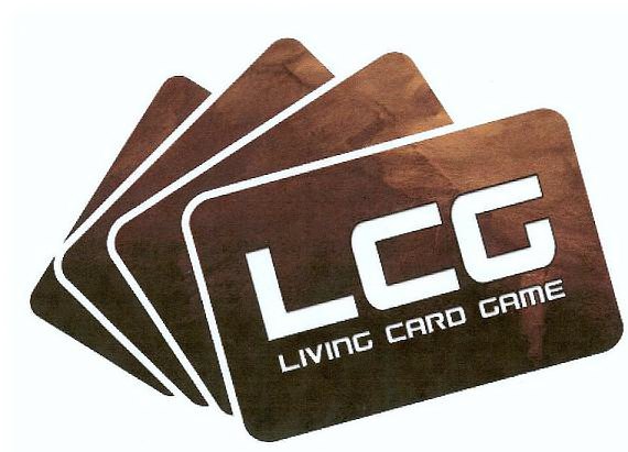 Trademark Logo LCG LIVING CARD GAME