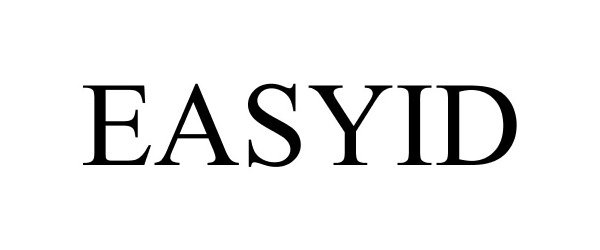 Trademark Logo EASYID