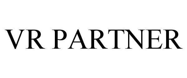 Trademark Logo VR PARTNER