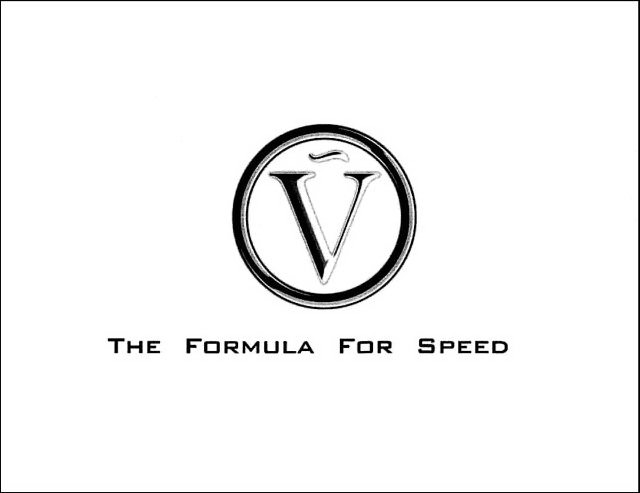  V THE FORMULA FOR SPEED