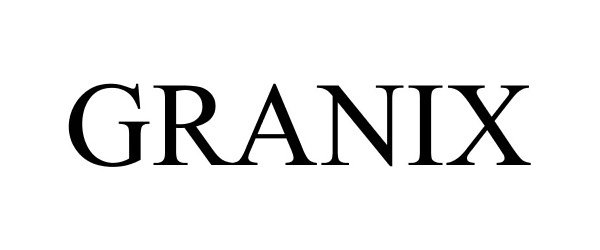 Trademark Logo GRANIX