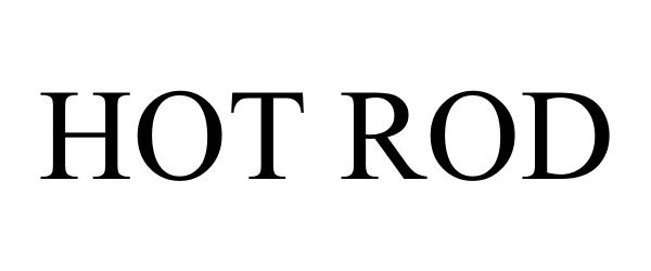 Trademark Logo HOT ROD