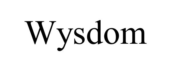 Trademark Logo WYSDOM