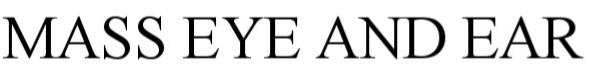 Trademark Logo MASS. EYE AND EAR
