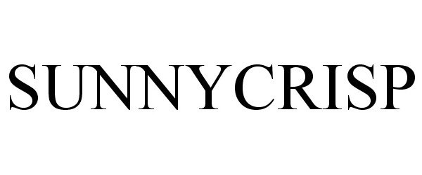 Trademark Logo SUNNYCRISP