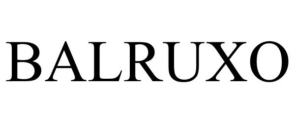 Trademark Logo BALRUXO