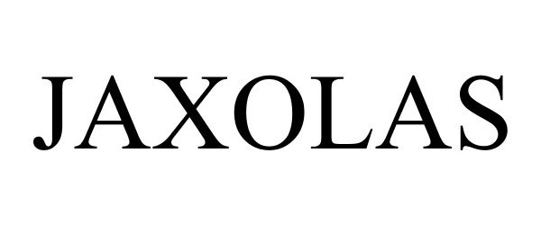 Trademark Logo JAXOLAS