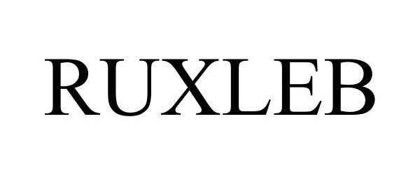 Trademark Logo RUXLEB