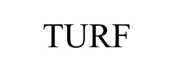 Trademark Logo TURF