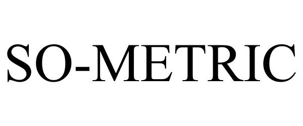 Trademark Logo SO-METRIC