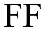 Trademark Logo FF