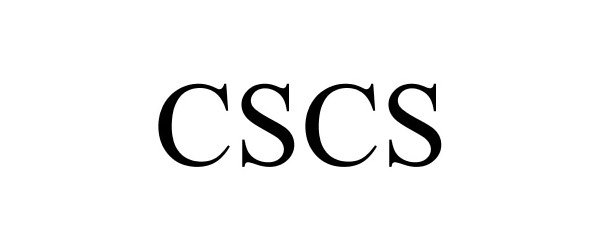 Trademark Logo CSCS