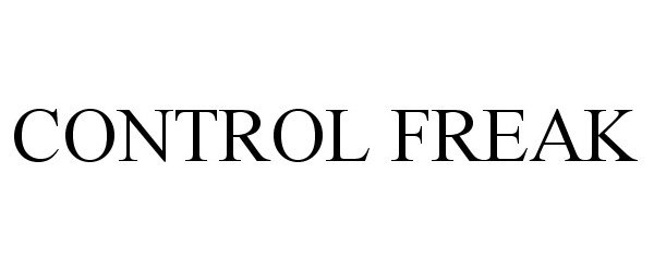 Trademark Logo CONTROL FREAK