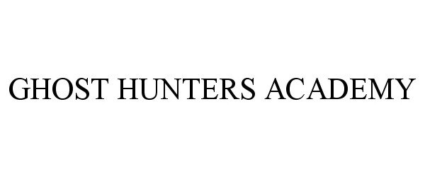  GHOST HUNTERS ACADEMY