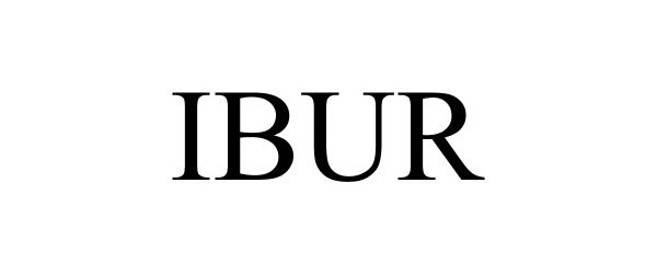 Trademark Logo IBUR