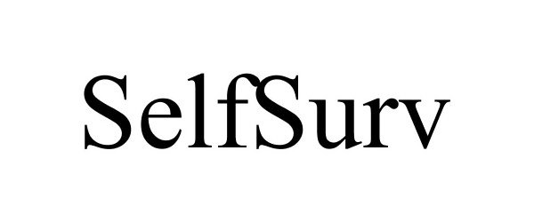 Trademark Logo SELFSURV