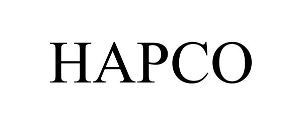 Trademark Logo HAPCO